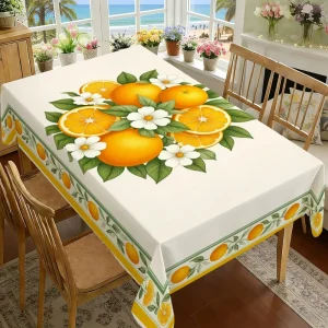Floral Printed Tablecloth