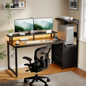 Desk with 3 Drawers