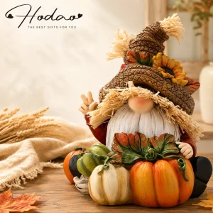 Scarecrow Gnome Figurine